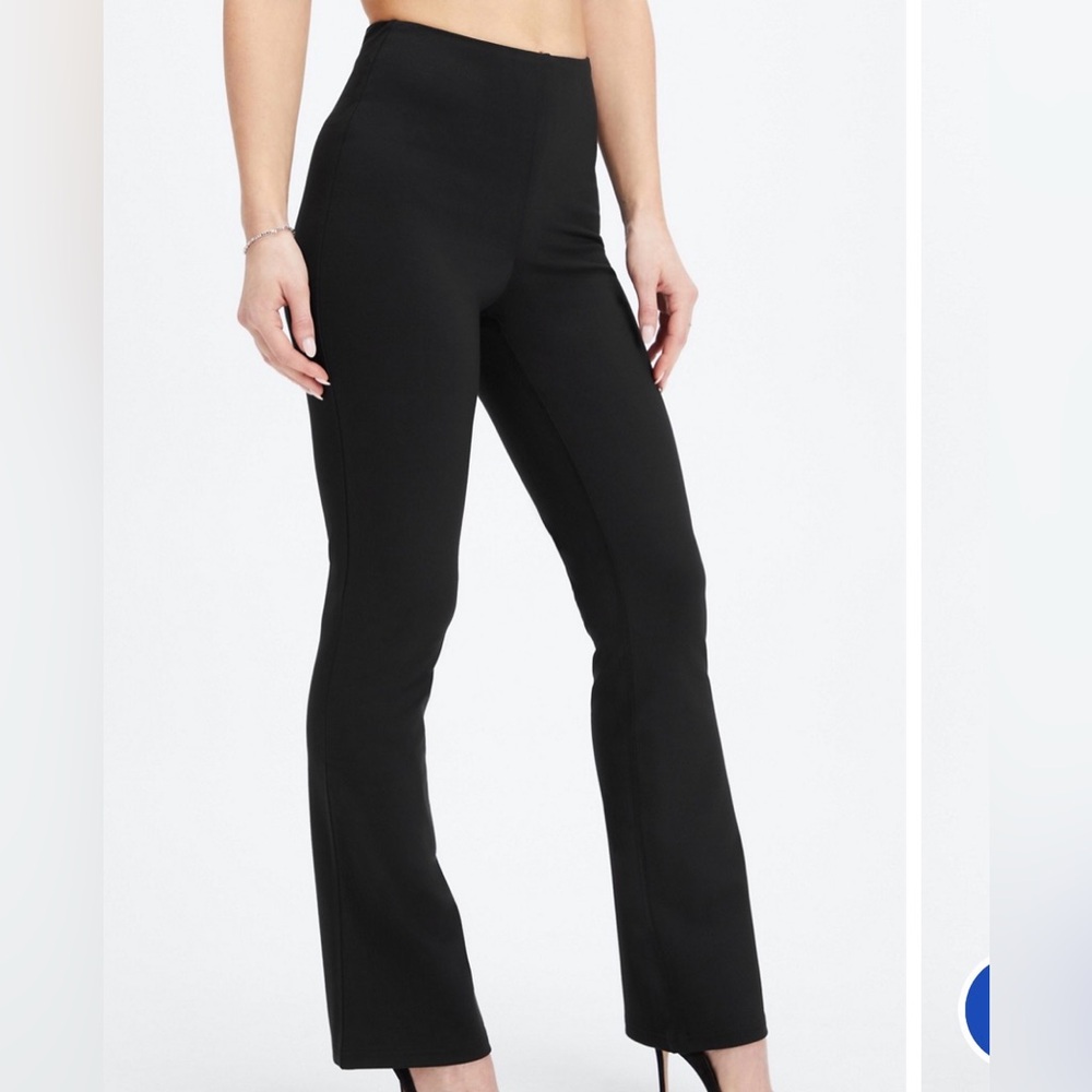 Fabletics Black Ponte Kick Flare pants SZ XL